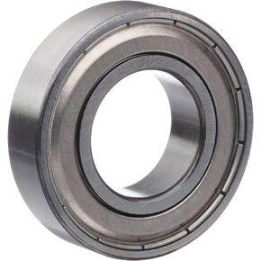 Timken S5KDD Extra Small Ball Bearing, Double Shielded, No Snap Ring, Inch, 1/2" ID, 1-1/8" OD, 500 lbs Static Load Capacity, 1270 lbs Dynamic Load Capacity