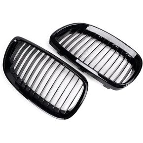 Astra Depot Auto Car Exterior Center Grille Front Kidney Grill Compatible with E92 2D Coupe E93 Convertible Pre-Facelift 07-10 3-Series M3 E90 E92 08-13