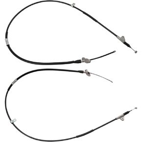 TRQ Rear Parking Brake Cable Compatible with 2002-2006 Toyota Camry