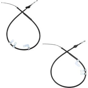 TRQ Rear Parking Brake Cable Compatible with 1993-2004 Subaru Impreza