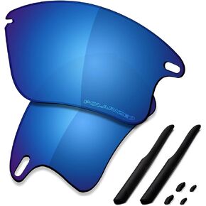 SAUCER Premium Replacement Lenses & Rubber Kits for Oakley Fast Jacket XL OO9156 | Fast Jacket XL Low Bridge Fit Sunglasses