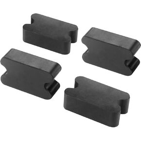 Heavy-Duty Rubber Rear Coil Spring Spacer Boosters, 2" to 2.5" LIft Increases Spring Tension,2.5" Thick-4 Pack