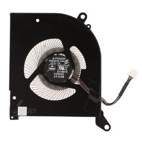 for GS66 Cooling Fan, 4pin Replacement New GPU Cooling Fan for GS66, 10SD, 10SGS, 10SFS, 10SF, 10SE, MS 16V1, MS 16V2, WS66, P66 (CPU Fan)