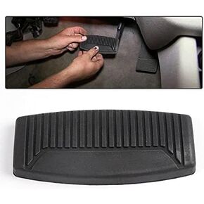 ALLGOOD Brake Pedal Pad Rubber Slip On Cover Compatible with Ford BC3Z-2457-B Replaces Worn or Lost Brake Pad Covers BC3Z-2457-B D3TZ2457A D3TZ2457B 20753