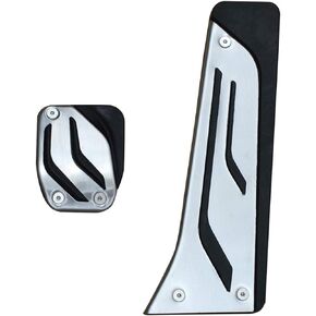 Stainless Steel Fuel Gas Brake Pedal Cover for BMW M3 M2 M5 M4 M6 i3 i8 Accessories at Pad (Fit BMW F80 F87 F10 F82 F12) Interior Parts