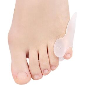 Pinky Toe Gel Bunion Protector, Tailor's Bunion Corrector Little Finger Hallax Valgus Toe Separators Soft Gel Bunion Pads Toe Spacers for Bunionette Pain Relief and Corn, Callus, Blisters Protect