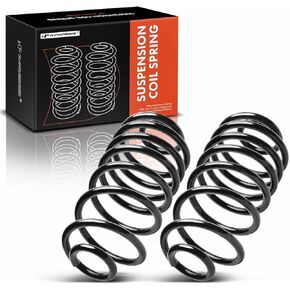 A-Premium 2Pcs Rear Coil Spring Set Compatible with Chevrolet Malibu, El Camino, Monte Carlo & Buick Regal, Century & GMC Caballero & Pontiac LeMans, Grand Prix, Bonneville & Oldsmobile Cutlass