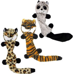 JoyToy Dog Squeaky Toys - 1 Pack Puppy Toy - No Stuffing Squeaky Plush Dog Toy for Small Dogs (Giraffe 18inch)