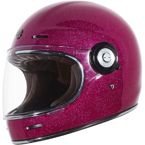 TORC T1 Fiberglass Retro Full Face Motorcycle Helmet DOT & ECE Approved