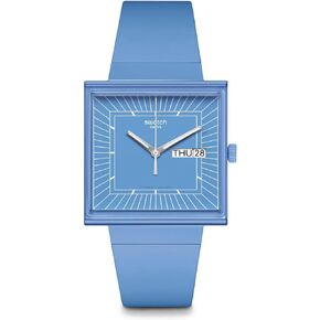 Swatch Unisex Casual Watch Blue Bioceramic Quartz What IF?…Sky