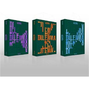 Kakao M ENHYPEN - DIMENSION : DILEMMA Album+Pre-Order Benefit+Folded Poster+Extra Photocards Set (Random ver.)