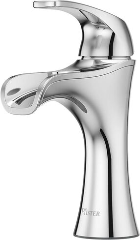 Pfister Jaida Bathroom Sink Faucet, Single Control, 1-Handle, Single Hole, Brushed Nickel Finish, LF042JDKK in Kuwait