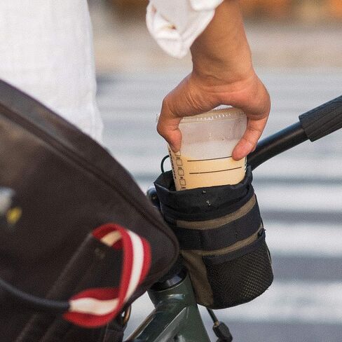 حامل أكواب زجاجة ماء للدراجة مع أشرطة دراجة عالمية وجيب شبكي، أخضر in Saudi Arabia