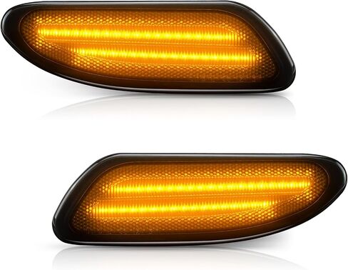 LED Side Marker Lights Compatible with Mercedes Benz 2001-2007 C230 C240 C280 C32 C320 C350 Amber Front Fender Marker Lamps in Saudi Arabia