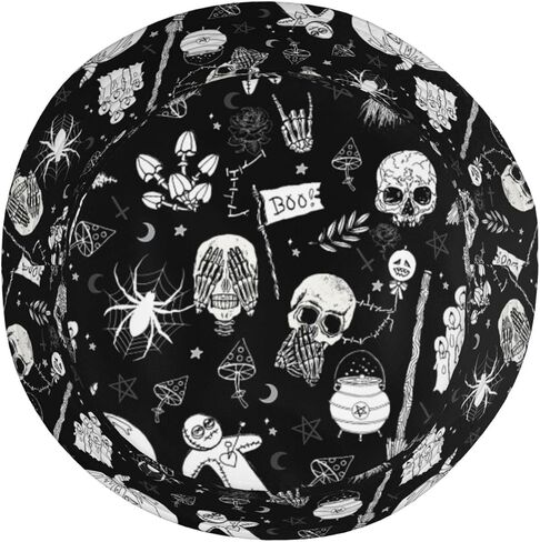 Halloween Skull Bucket Hats Fashion Summer Sun Cap Packable Outdoor Fisherman Hat for Women and Men in Saudi Arabia