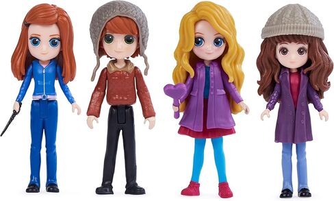 Wizarding World Harry Potter، مجموعة Magical Minis Hogsmeade Collector مع 7 شخصيات، ألعاب أطفال للبنات والأولاد من سن 6 سنوات فما فوق in Kuwait