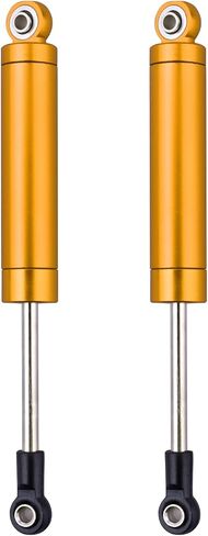 RC Shocks Internal Spring Shock Absorber Damper 4.33 inches / 110mm for Axial SCX10 Traxxas TRX-4 MST Redcat Gen8 1/10 RC Crawler, 2PCS (Black) in Saudi Arabia