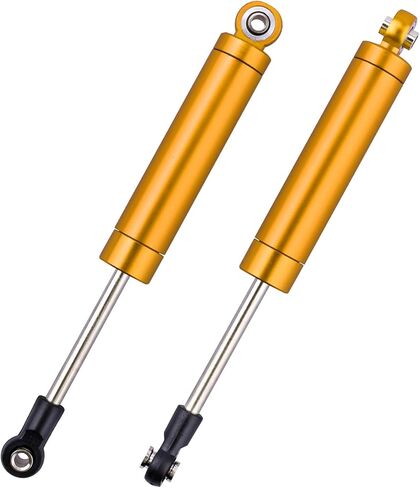 RC Shocks Internal Spring Shock Absorber Damper 4.33 inches / 110mm for Axial SCX10 Traxxas TRX-4 MST Redcat Gen8 1/10 RC Crawler, 2PCS (Black) in Saudi Arabia