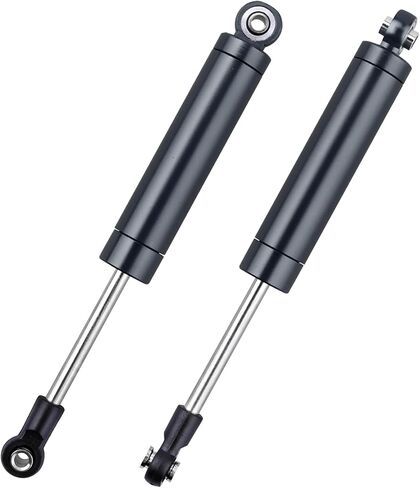 RC Shocks Internal Spring Shock Absorber Damper 4.33 inches / 110mm for Axial SCX10 Traxxas TRX-4 MST Redcat Gen8 1/10 RC Crawler, 2PCS (Black) in Saudi Arabia