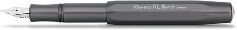 Kaweco AL SPORT Fountain Pen Anthracite I Premium Fountain Pen for Ink Cartridges I Exclusive Fountain Pen 13 cm I Nib: M (Medium) in Saudi Arabia