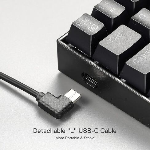 لوحة مفاتيح ألعاب Redragon K630 Dragonborn 60% سلكية RGB مغناطيسية، 61 مفتاحًا لوحة مفاتيح ميكانيكية مدمجة مع دعم السائق الاحترافي، أسود in Saudi Arabia