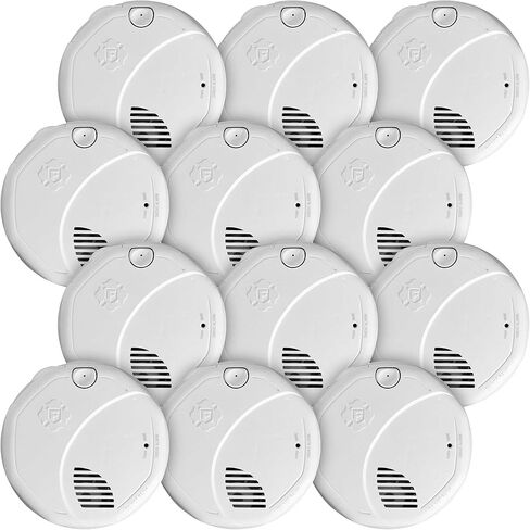 First Alert Interconnect Hardwire Smoke Alarm with Battery Backup & Voice Alerts, 3-Pack in Saudi Arabia
