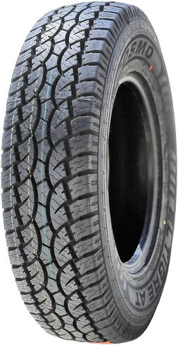 إطار شعاعي Cosmo El Tigre AT A/T لجميع التضاريس للطرق الوعرة-235/70R16 235/70/16 235/70-16 نطاق تحميل 106T SL 4-Ply BSW جدار جانبي أسود in Kuwait