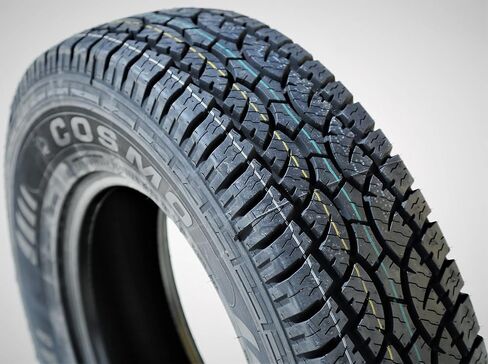 إطار شعاعي Cosmo El Tigre AT A/T لجميع التضاريس للطرق الوعرة-235/70R16 235/70/16 235/70-16 نطاق تحميل 106T SL 4-Ply BSW جدار جانبي أسود in Kuwait
