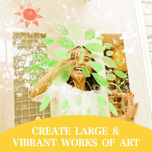 Chalk Markers for Chalkboards, Wet Erase Marker Pens for Chalkboards Signs, Windows, Blackboard, Glass, Mirror Liquid Chalk Markers on Any Non-Porous Surface (8 Chalk Marker) in Kuwait