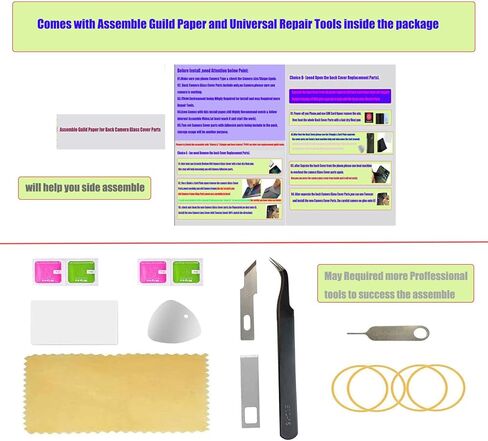 (عبوة من قطعتين) مجموعة عدسات واقية بديلة للكاميرا الخلفية Pixel 6 pro لهاتف Google Pixel 6 pro 5G 6.71 بوصة (لا تناسب Pixel 6) in Kuwait