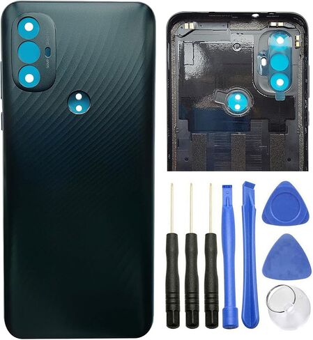 for Motorola Moto G Power 2022 Rear Back Door Cover Replacement for Motorola Moto G Power 2022 XT2165 XT2165-5 XT2165-3 XT2165DL 6.5" (Black-XT2165) in Saudi Arabia