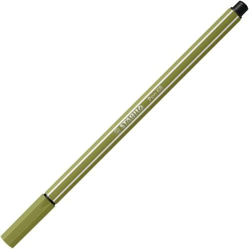 STABILO Pen 68, Mud Green, 1 Count (Pack of 1) in Saudi Arabia