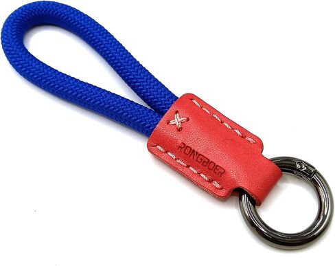 Handmade Cowhide Leather Short Keychain,Car Key Chain Accessories,Keychains for Women And Men,Cell Phone Lanyard in Saudi Arabia