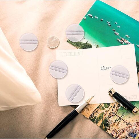 300 قطعة من حامل بطاقات الألعاب، قواعد مصغرة ورقية، دعامات شفافة، حامل بطاقات ورقية، حامل بطاقة عمل، مشبك بلاستيكي لبطاقات العمل، علامات الأسعار، قوائم الملصقات (1 بوصة) in Kuwait