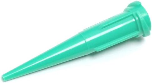 𝟮𝟱 𝗚𝗮𝘂𝗴𝗲 1.24 Inch Blunt Plastic Tapered Tip Dispensing Fill Needle,Precision Filling (Red,20 Pcs) in Kuwait