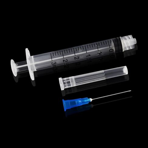 3ml Disposable Syringe with 23Ga 1Inch Needle, Individual Package-Pack of 100(3ml-23G-100pcs) in Saudi Arabia