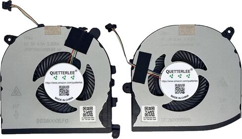 استبدال مروحة تبريد الكمبيوتر المحمول الجديدة CPU+GPU لجهاز DELL XPS 15 9560 Precision 5520 Series 0VJ2HC 0TK9J1 DFS501105PROT FJ6P DFS501105PQ0T FJ6J DC5V Fan in Saudi Arabia