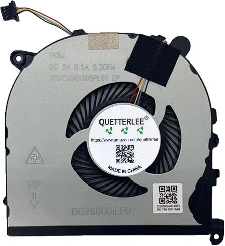 استبدال مروحة تبريد الكمبيوتر المحمول الجديدة CPU+GPU لجهاز DELL XPS 15 9560 Precision 5520 Series 0VJ2HC 0TK9J1 DFS501105PROT FJ6P DFS501105PQ0T FJ6J DC5V Fan in Saudi Arabia