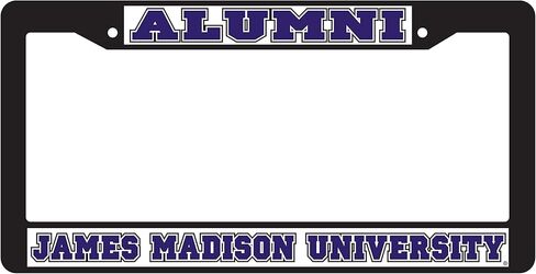 Craftique James Madison Plate Frame (BLK Plate Frame JMU Alumni (24519)) in Saudi Arabia