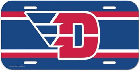 University of Dayton Flyers License Plate, Thin Plastic, 6x12 inches in Saudi Arabia