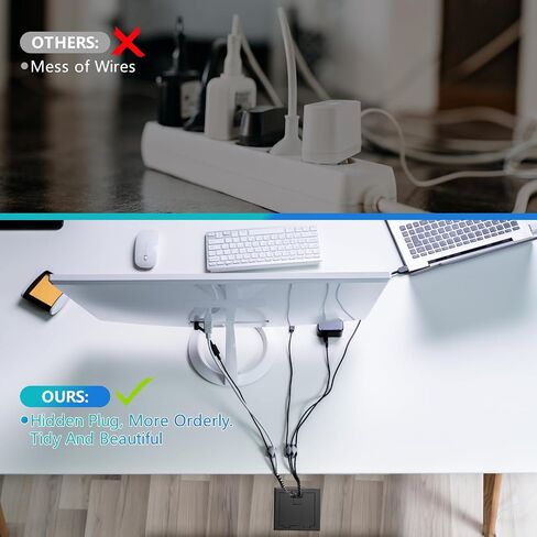 طقم مقبس مخفي مسطح من KYHSHJ مزود بمقبس 2 * 15 أمبير، 4.8 أمبير، 1 منافذ USB-A ومنفذ USB-C + 3 منافذ RJ45 Datacom. ارتفاع داخلي قابل للتعديل، أجهزة مقاومة للتآكل، نحاس in Kuwait