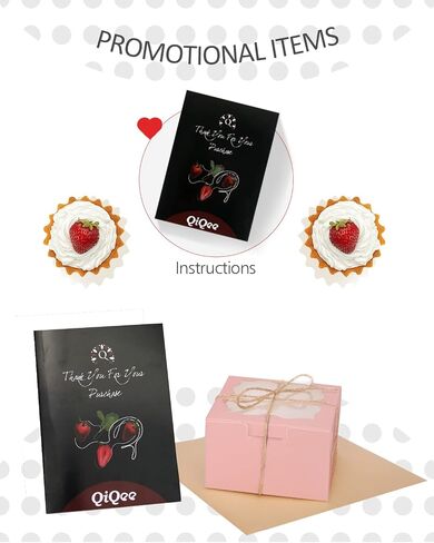 qiqee Avocado Bakery Boxes with Window 55pcs 4x4x2.5 Mini Cookie Boxes Macaron Boxes Small Donut Pastry Boxes for Party in Saudi Arabia