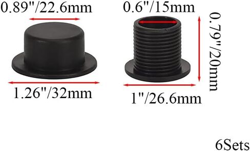 MOFANCY Screw Replacement Rivets for Beach Tote Bag Handles Straps Handles Straps Rivets 6Pcs White Accessories for Rubber Bag Rubber Pool Bag Repair Rivet Buttons Screw in Saudi Arabia