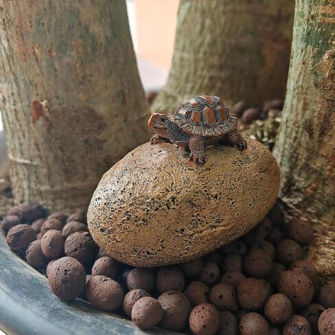 إخفاء مفتاح خارجي - صخرة مزيفة للمفتاح - مخفي مفتاح صخري مزيف خارجي - تصميم حجري مضغوط، مادة راتنجية مقاومة للماء ومحمية من الشمس - مخفي مفتاح مثالي للديكور الخارجي والأمن (مفتاح الروك 1) in Kuwait