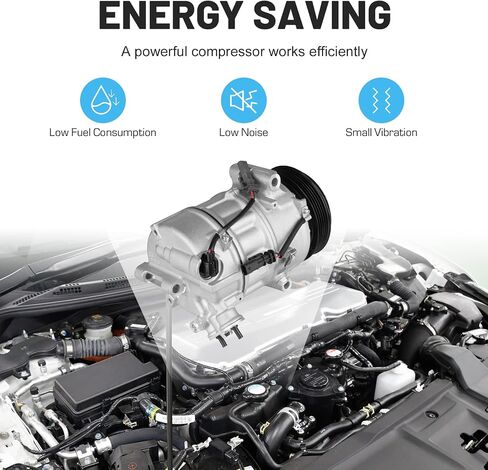 New AC Air Condition Compressor with Clutch for 2012-2014 Chevy Equinox/GMC Terrain 2.4L in Saudi Arabia