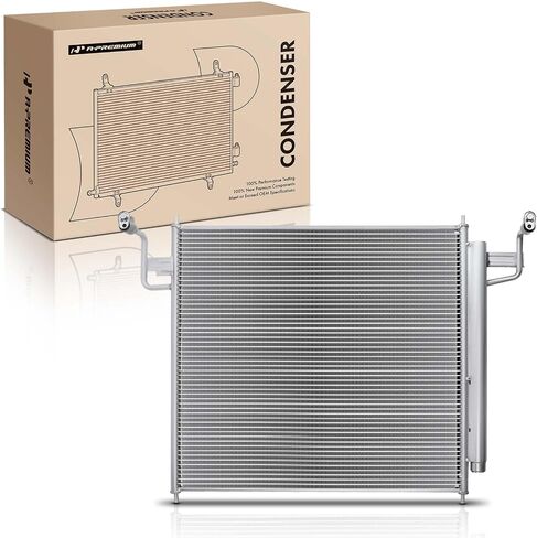 A-Premium Air Conditioning A/C Condenser Compatible with Nissan Titan 2004-2015, Armada 2005-2015, Pathfinder Armada & Infiniti QX56 2004-2010, V8 5.6L, Replace# 921007S200 in Saudi Arabia