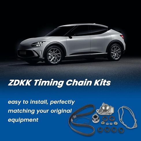 19200-P01-004 Timing Belt Kit Water Pump Fits for 1988-1995 Civic DX 1.5L,1993-1995 Civic 1.5L,1988-1991 CRX 1.5L Engine Timing Belt Kit Replace OE 14400-PM3-004,19200-P01-004, TS26143, ITM143 in Kuwait