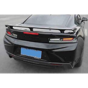 Glossy Black Spoiler for 2016-2022 Chevrolet Camaro All Models A Factory Style ABS Spoiler Wings