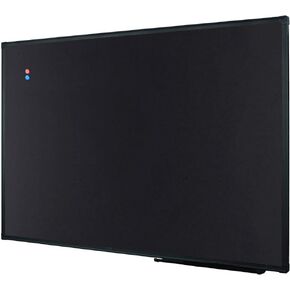 XBoard Magnetic Chalkboard Blackboard 48 x 36, Chalk Board/Black Board with 2 Magnets, Black Aluminium Frame