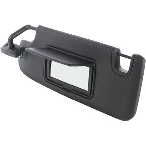 labwork Left Side Driver Side Sun Visor Replacement for Jeep Wrangler JK 2007 2008 2009 2010 2011 2012 2013 2014 2015 2016 2017 2018 6CJ07DX9AA